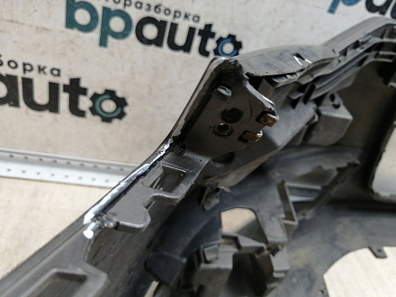 BA000167; Бампер передний; под паркт.; под омыват. (4G0 807 437) для Audi A6 C7/БУ; Оригинал; Р1, Мелкий дефект; 