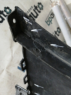 BA000172; Бампер передний; под паркт.; под омыват. (4G0 807 437) для Audi A6 C7/БУ; Оригинал; Р1, Мелкий дефект; 