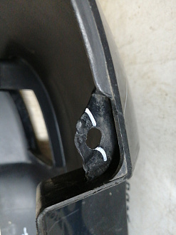 AA046213; Бампер задний; без паркт. (86611-10000) для Hyundai Matrix I рест. 2 (2008-2010)/БУ; Оригинал; Р1, Мелкий дефект; 