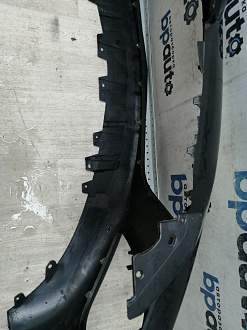 AA045769; Бампер передний; без паркт.; под омыват. (EH44-50031) для Mazda CX-7 I рест. (2009-2012)/БУ; Оригинал; Р1, Мелкий дефект; 