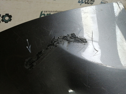 AA044922; Бампер задний; без паркт. (86611-2B700) для Hyundai Santa Fe II рест. (2010-2012)/БУ; Оригинал; Р2, Удовлетворительное; 