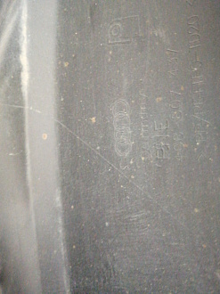 AA043130; Бампер передний; под паркт.; под омыват. (4G8 807 437) для Audi A7 I Sportback (2010-2014)/БУ; Оригинал; Р1, Мелкий дефект; 