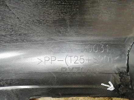 AA026201; Бампер передний; под паркт.; под омыват. (KB8A-50031) для Mazda CX-5 II (2017-н.в.)/БУ; Оригинал; Р1, Мелкий дефект; 