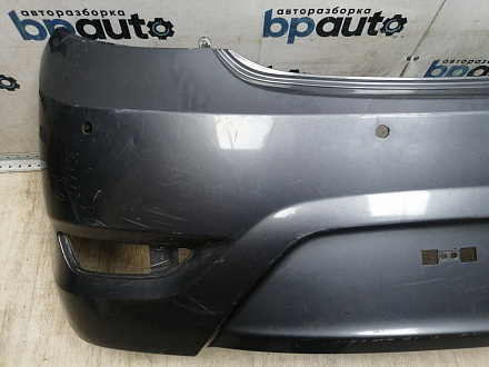 AA045615; Бампер задний; под паркт. (86611-4L200) для Hyundai Solaris I HB (2010- 2014)/БУ; Оригинал; Р1, Мелкий дефект; 