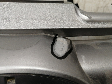 AA033736; Решетка радиатора (53101-42360) для Toyota Rav4 35 (2010 — 2013)/БУ; Оригинал; Р1, Мелкий дефект; 