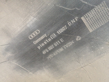AA000519; Бампер задний; под паркт. (4F5 807 511 E) для Audi A6 III (C6) рест. Sedan (2008-2011)/БУ; Оригинал; Р1, Мелкий дефект; 