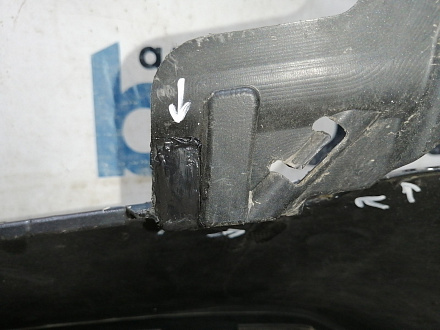 AA045398; Бампер передний; под паркт.; под омыват. (52119-06C40) для Toyota Camry/БУ; Оригинал; Р1, Мелкий дефект; 