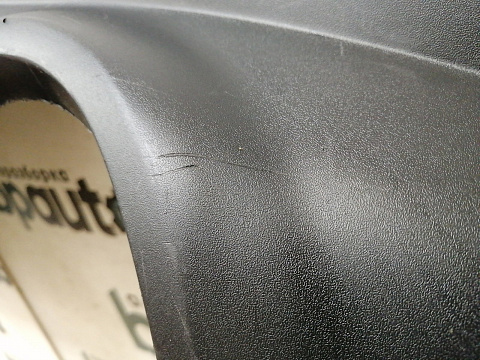 Фотография детали AA038497; Юбка заднего бампера, матовая, под 2 трубы; под паркт. (8R0 807 521 A) для Audi Q5 I (2008-2012)/Нов с деф; Неоригинал; Р1, Мелкий дефект; . Фото номер 5