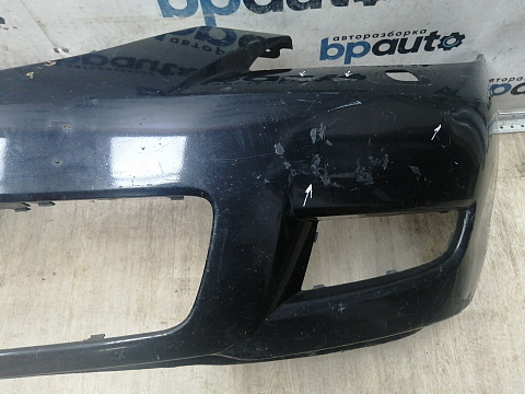 Фотография детали AA045712; Бампер передний; без паркт.; под омыват. (BR5H-50031) для Mazda 3 I (BK) рест. Sedan (2006-2009)/БУ; Оригинал; Р1, Мелкий дефект; . Фото номер 3
