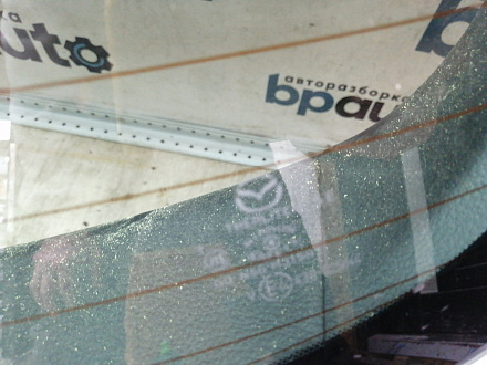 AA045283; Крышка багажника (BBY1-6202X) для Mazda 3 BL/БУ; Оригинал; Р0, Хорошее; (34K) Белый перламутр