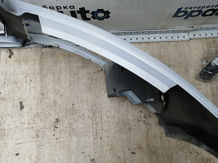 BA000137; Бампер передний; под паркт.; под омыват. (8R0 807 437 M) для Audi Q5 I рест. (2012-2017)/БУ; Оригинал; Р1, Мелкий дефект; 