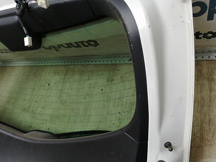 AA045283; Крышка багажника (BBY1-6202X) для Mazda 3 BL/БУ; Оригинал; Р0, Хорошее; (34K) Белый перламутр