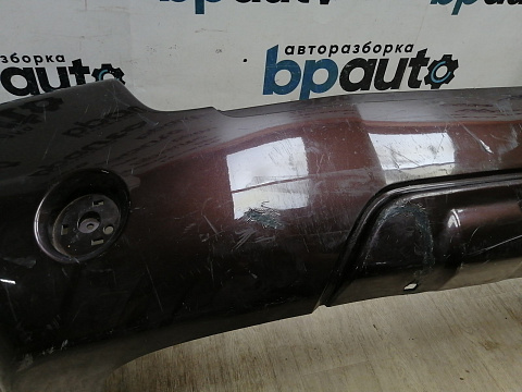 Фотография детали AA044662; Бампер задний; без паркт. (85022-5X00H) для Nissan Pathfinder III рест. (2010-2014)/БУ; Оригинал; Р1, Мелкий дефект; . Фото номер 7