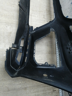 AA045782; Бампер передний, AMG; под паркт.; под омыват. (A1668854425) для Mercedes-Benz M-klasse III (W166) (2011-2015)/БУ; Оригинал; Р1, Мелкий дефект; 