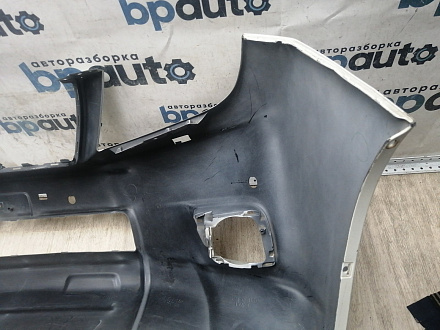 AA045980; Бампер передний; под паркт.; под омыват. (52119-60E01) для Toyota Land Cruiser Prado 150 (2010 — 2013)/БУ; Оригинал; Р1, Мелкий дефект; 