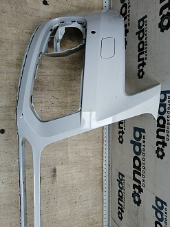 BA000137; Бампер передний; под паркт.; под омыват. (8R0 807 437 M) для Audi Q5 I рест. (2012-2017)/БУ; Оригинал; Р1, Мелкий дефект; 