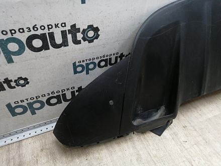 AA045343; Юбка переднего бампера (7P5807061) для Porsche Cayenne II (958) (2010-2014)/БУ; Оригинал; Р1, Мелкий дефект; 