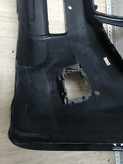 AA046186; Бампер передний; под паркт.; под омыват. (52119-60E01) для Toyota Land Cruiser Prado 150 (2010 — 2013)/БУ; Оригинал; Р1, Мелкий дефект; 