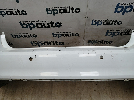 AA046121; Бампер задний; под паркт. (86611-4Y000) для Kia Rio III Sedan (2011- 2015)/БУ; Оригинал; Р1, Мелкий дефект; 