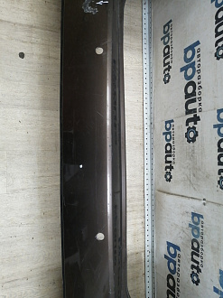 AA046225; Бампер задний; под паркт. (1T0807417K) для Volkswagen Touran II (2010-2015)/БУ; Оригинал; Р1, Мелкий дефект; 