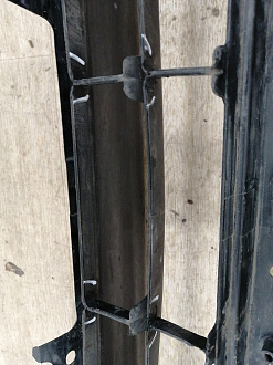 AA038414; Бампер передний; под паркт.; под омыват. (GSH7-50031) для Mazda 6 III (GJ) рест. 2 (2018-2024)/БУ; Оригинал; Р1, Мелкий дефект; 