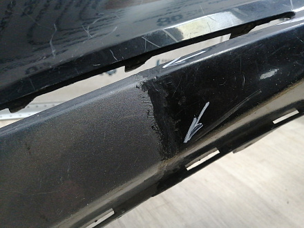 AA046272; Бампер передний; без паркт.; без омыват. (86511-F2000) для Hyundai Elantra VI (AD) (2016-2018)/БУ; Оригинал; Р2, Удовлетворительное; 