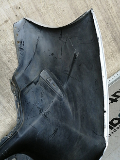 AA044957; Бампер задний; без паркт. (52159-02840) для Toyota Auris II (2013 — 2015)/БУ; Оригинал; Р2, Удовлетворительное; 