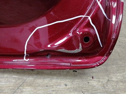 Фотография детали AA033941; Крышка багажника (67005-78040) для Lexus NX/БУ; Оригинал; Р1, Мелкий дефект; . Фото номер 18
