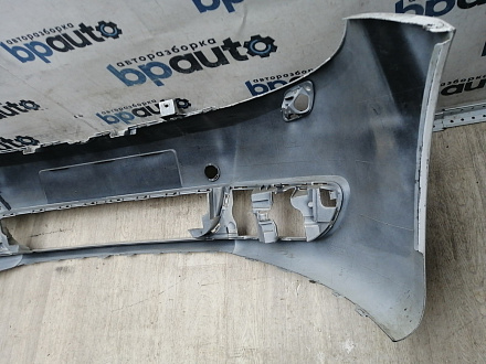 BA000246; Бампер передний; без паркт.; под омыват. (5M0807221N) для Volkswagen Golf Plus II (2009-2014)/БУ; Оригинал; Р2, Удовлетворительное; 