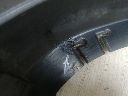 AA045775; Бампер передний; без паркт.; под омыват. (KD45-50031) для Mazda CX-5/БУ; Оригинал; Р1, Мелкий дефект; 