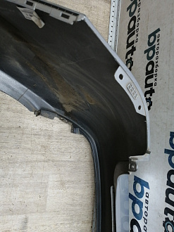 AA046119; Бампер задний; без паркт. (86611-4Y000) для Kia Rio III Sedan (2011- 2015)/БУ; Оригинал; Р1, Мелкий дефект; 