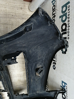 AA045530; Бампер передний; под паркт.; под омыват. (4L0 807 437 H) для Audi Q7 I рест. (2010-2015)/БУ; Оригинал; Р1, Мелкий дефект; 