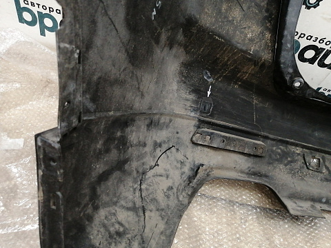 Фотография детали AA037341; Бампер задний; без паркт. (TD1150221) для Mazda CX-9 I (2006-2012)/БУ; Оригинал; Р0, Хорошее; (35N) Чёрный перламутр. Фото номер 34