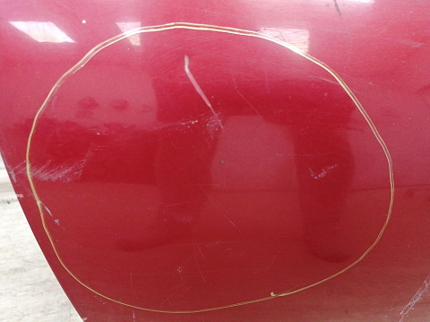 Фотография детали AA029732; Крышка багажника (41627139735) для Mini Hatch I (R50,R53) (2001–2006)/БУ; Оригинал; Р1, Мелкий дефект; . Фото номер 10