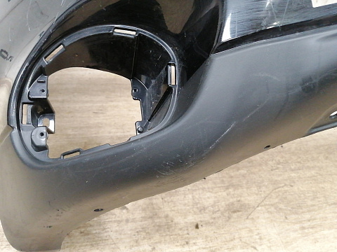 Фотография детали AA034942; Бампер передний, с отверстиями под расширитель; под паркт.; под омыват. (6400G270ZZ) для Mitsubishi Outlander III рест. (2014-2015)/БУ; Оригинал; Р1, Мелкий дефект; . Фото номер 7