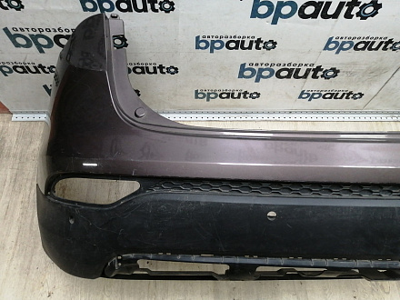 AA044921; Бампер задний (86611-2W000) для Hyundai Santa Fe III (2012 - 2015)/БУ; Оригинал; Р1, Мелкий дефект; 