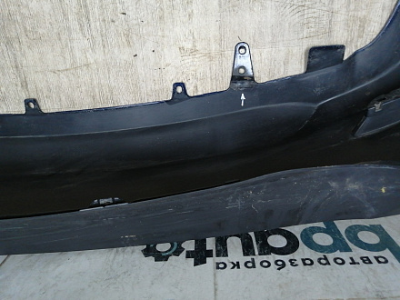 AA044347; Бампер задний; без паркт. (52159-12B30) для Toyota Corolla 150 рест. (2010-2013)/БУ; Оригинал; Р1, Мелкий дефект; 