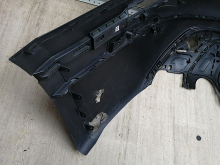 AA045899; Бампер задний; под паркт. (J8A2-17A958-AB) для Land Rover Range Rover Velar L560 (2017 - 2023)/БУ; Оригинал; Р1, Мелкий дефект; 