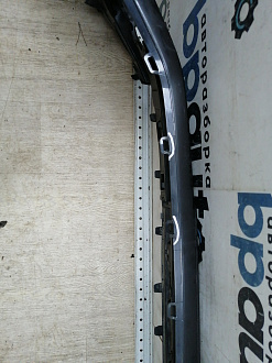 AA045375; Бампер передний; без паркт.; без омыват. (5CG807221B) для Jetta VS5 I (2020-2022)/БУ; Оригинал; Р1, Мелкий дефект; 