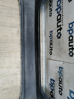 AA046118; Бампер задний; без паркт. (86611-4Y000) для Kia Rio III Sedan (2011- 2015)/БУ; Оригинал; Р1, Мелкий дефект; 