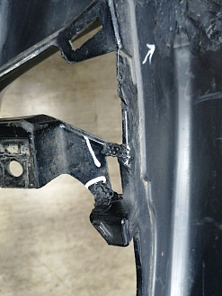 AA045728; Бампер передний; под паркт.; под омыват. (62022-3JA0H) для Infiniti/БУ; Оригинал; Р1, Мелкий дефект; 