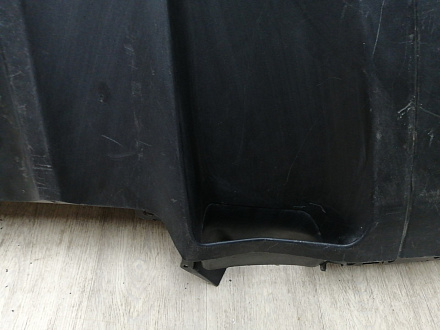 AA045746; Юбка переднего бампера (7P5807061) для Porsche Cayenne II (958) (2010-2014)/БУ; Оригинал; Р1, Мелкий дефект; 