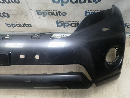 AA045965; Бампер передний; под паркт.; под омыват. (52119-60G50) для Toyota Land Cruiser Prado 150 рест. (2013 — 2017)/БУ; Оригинал; Р1, Мелкий дефект; 