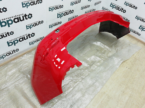 Фотография детали AA009587; Бампер задний, под хром молдинг; под паркт. (13368934) для Opel Astra J рест. Wagon (2012 - 2015)/БУ; Оригинал; Р0, Хорошее; (GBH, 63U) Красный. Фото номер 6