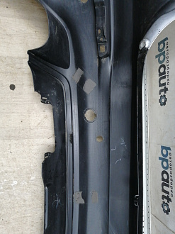 BA000212; Бампер задний; под паркт. (TK2150221) для Mazda CX-9 I рест. (2012-2016)/БУ; Оригинал; Р1, Мелкий дефект; 