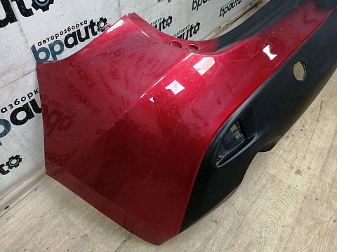 Фотография детали AA040708; Бампер задний; без паркт. (BHN9-50221) для Mazda 3 III (BM) HB (2013-2016)/БУ; Оригинал; Р2, Удовлетворительное; . Фото номер 6