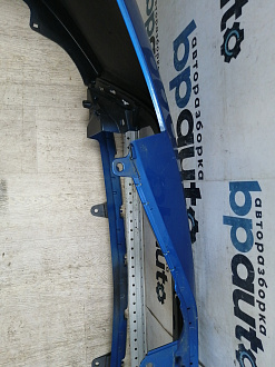 AA045821; Бампер передний; под паркт.; под омыват. (52119-02A20) для Toyota Auris II (2013 — 2015)/БУ; Оригинал; Р1, Мелкий дефект; 