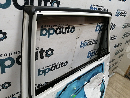 AA045204; Дверь задняя правая, под расширитель, Long (67003-42110) для Toyota Rav4/БУ; Оригинал; Р0, Хорошее; (070) Белый перламутр 3х. сл.