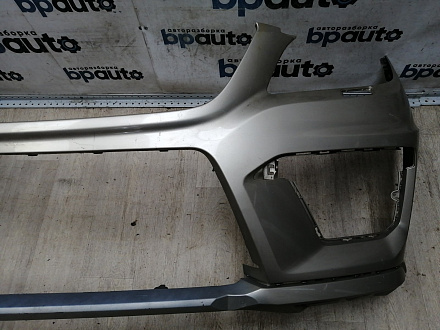 AA046106; Бампер передний, AMG; под паркт.; под омыват. (A1668854425) для Mercedes-Benz M-klasse III (W166) (2011-2015)/БУ; Оригинал; Р1, Мелкий дефект; 