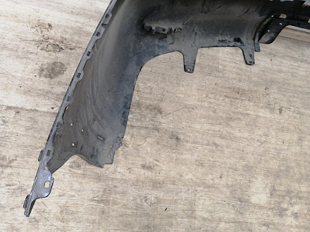 AA029960; Бампер задний, под накладку; под паркт. (85022-1LA0H) для Infiniti QX80 I рест. (2014-2017)/БУ; Оригинал; Р2, Удовлетворительное; 